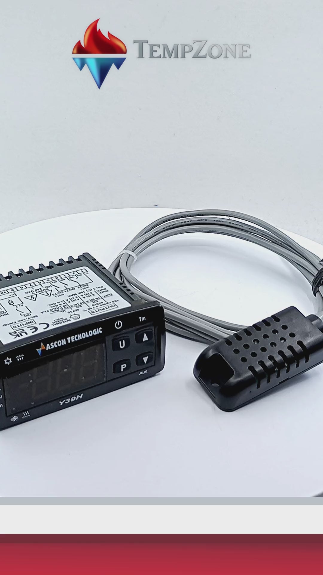 Y39H-HRRRB - Ascon Tecnologic - Control de temperatura y humedad