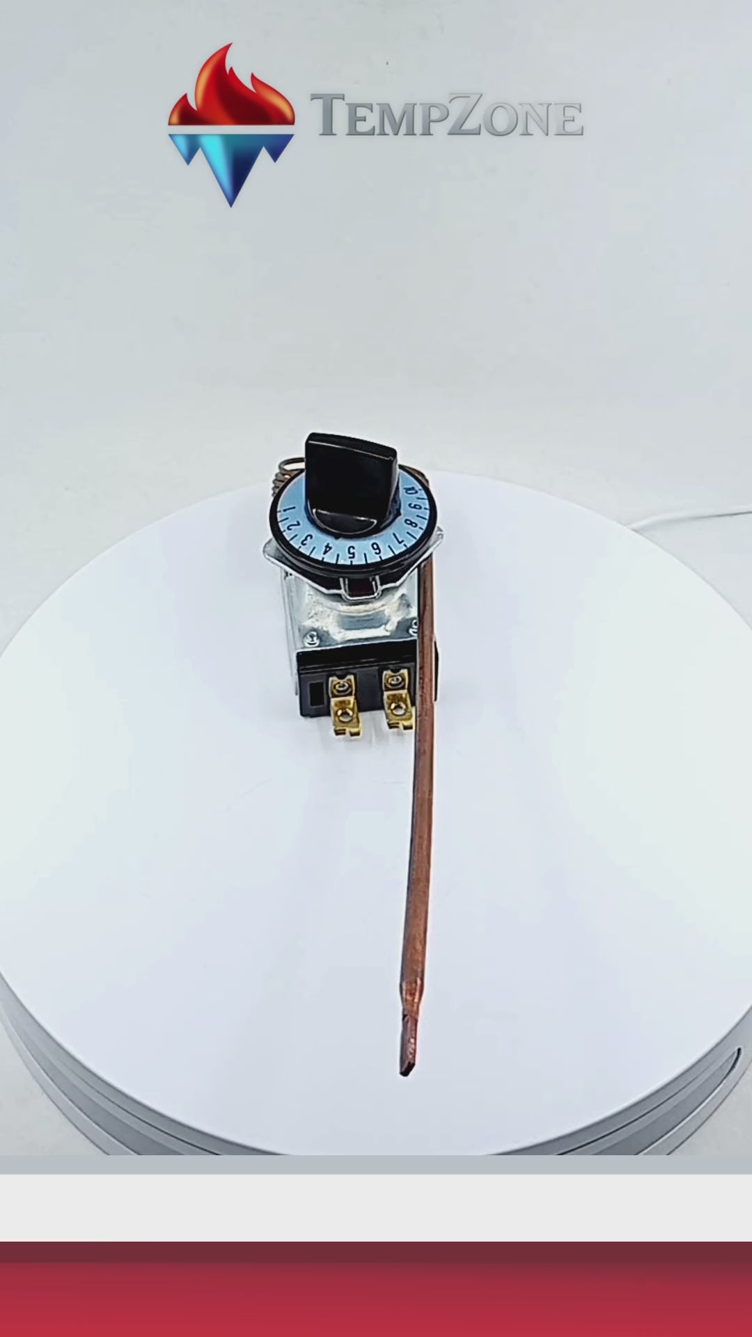 5300-114 - Robertshaw - Termostato tipo S-384-36 rango 200-450°F bulbo largo