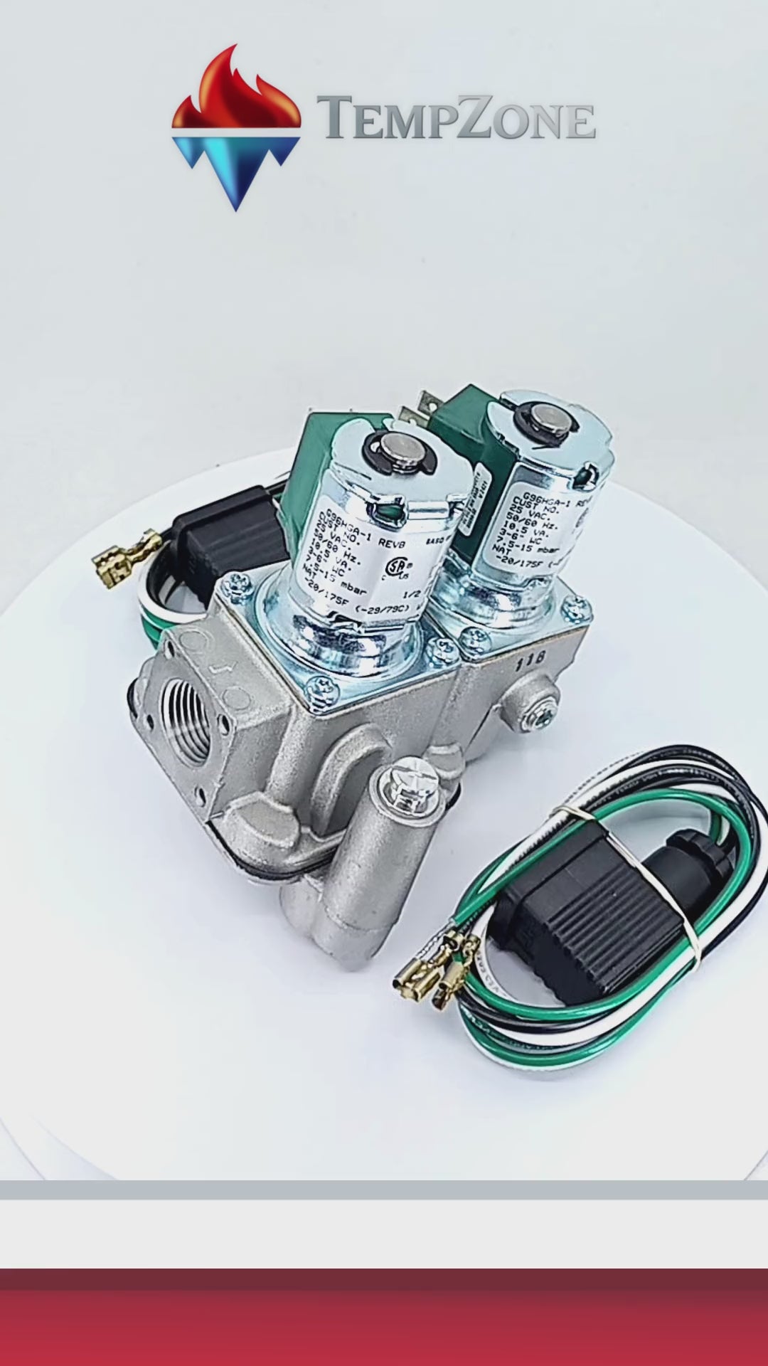 G96HGA-1C REVB - Baso - Válvula de Combinación  Dual  operación combinada con regulador