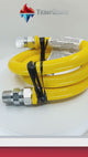38-3132-48 - Dormont - Manguera para Gas   amarilla 48 " L
