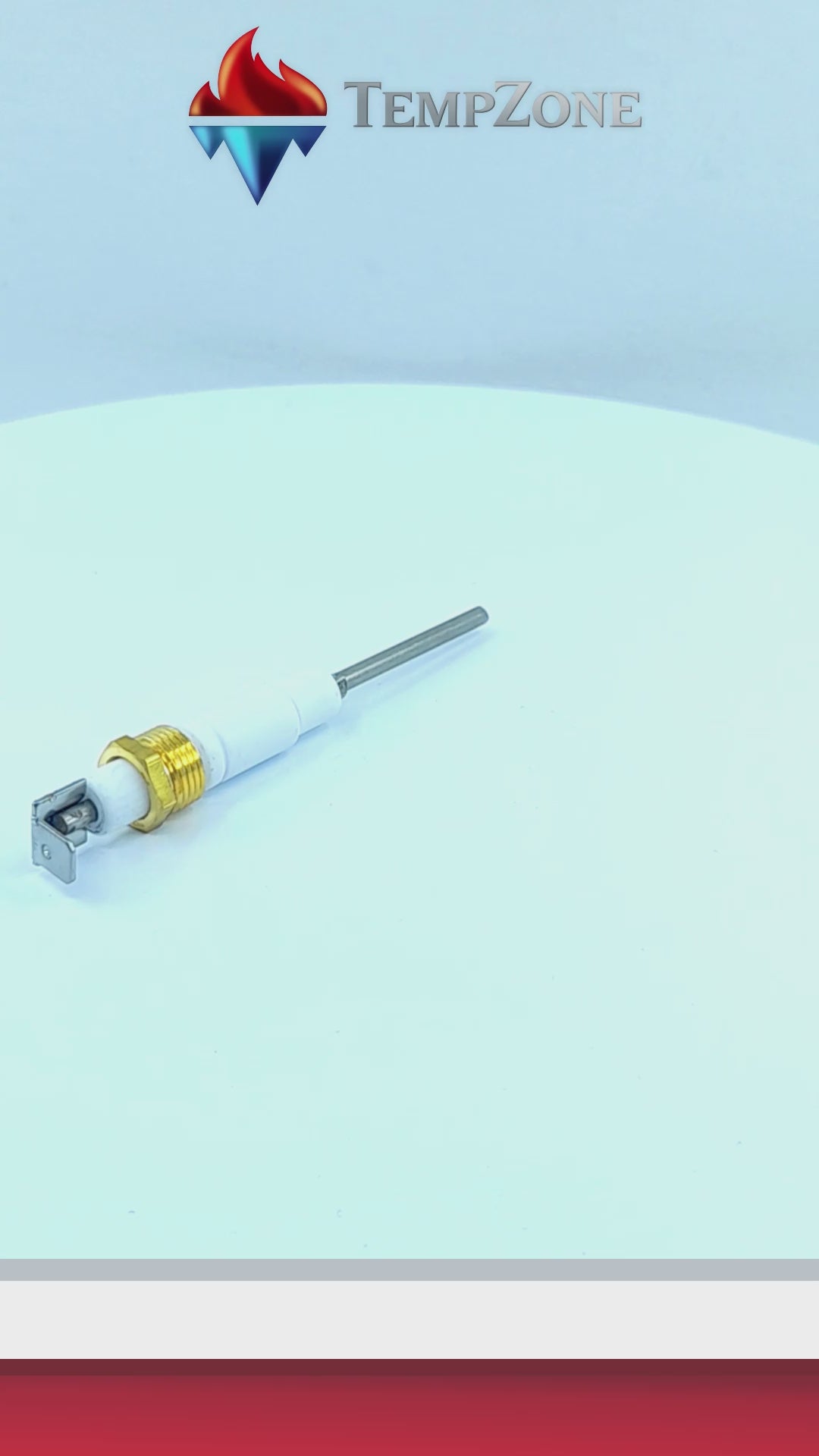 Y75AA-3C - Baso - Sensor de Flama  1-3/8" L conector1/4 a 90°