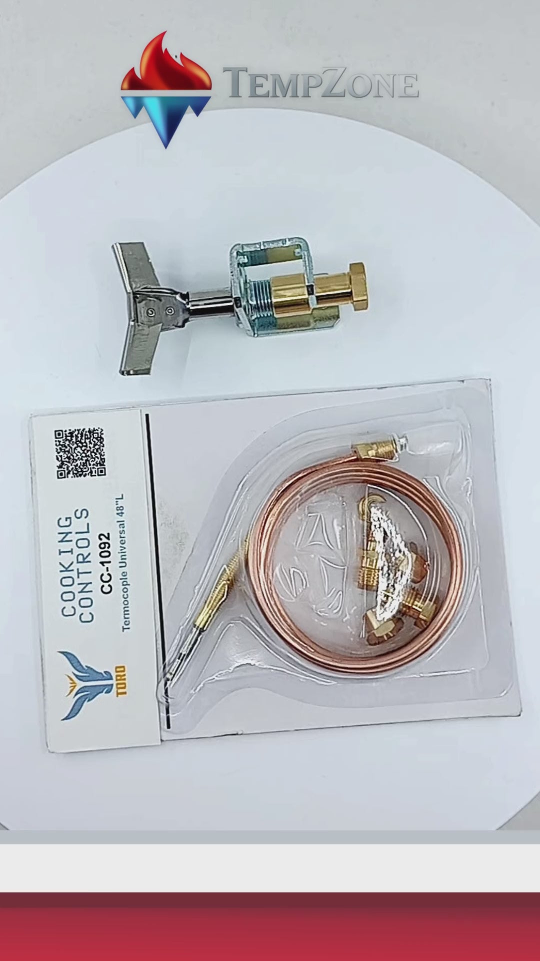 CC-2004 - Cooking Controls - Piloto tipo T con termocople