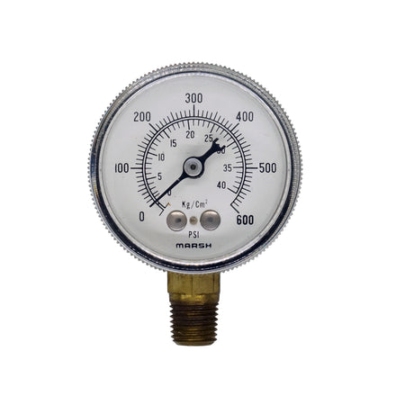 Manómetro - Marsh - 2" Rango 0-600Psi conexión 1/4 npt inf