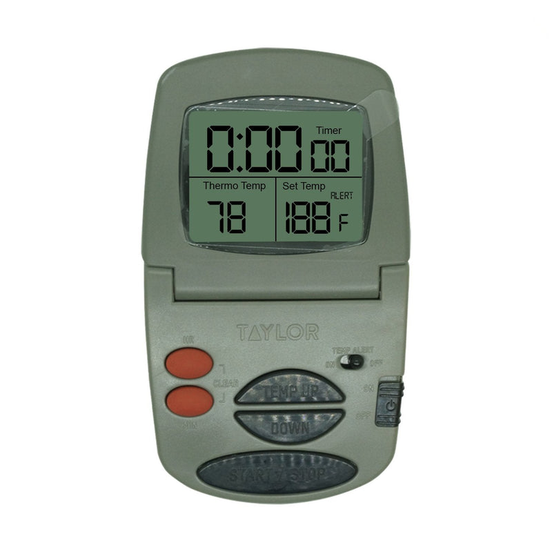 1470N - Taylor - Termómetro cronometro para cocción con alarma y sonda