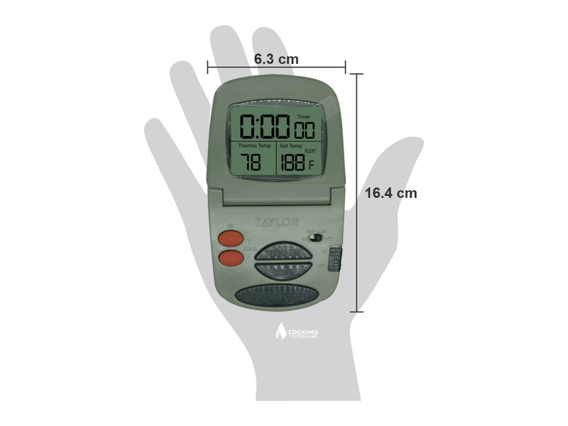 1470N - Taylor - Termómetro cronometro para cocción con alarma y sonda