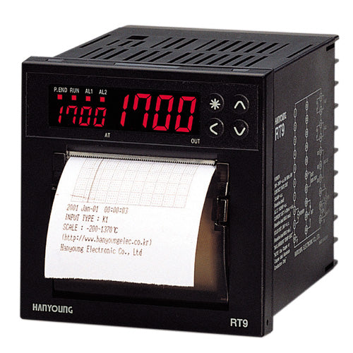 RT9-000 - Hanyoung - Registrador de temperatura 1/4 din