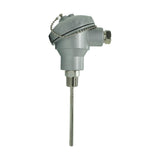 TK14X4R12C - Tempzone - Termopar tipo K  1/4  x 4   rosca 1/2  NPT cabeza marina y block