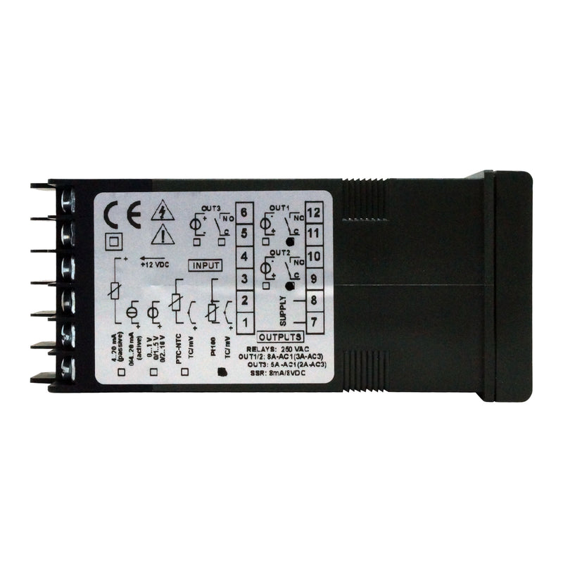TLK48LCR - Coel - Control de Temperatura digital 1/16 