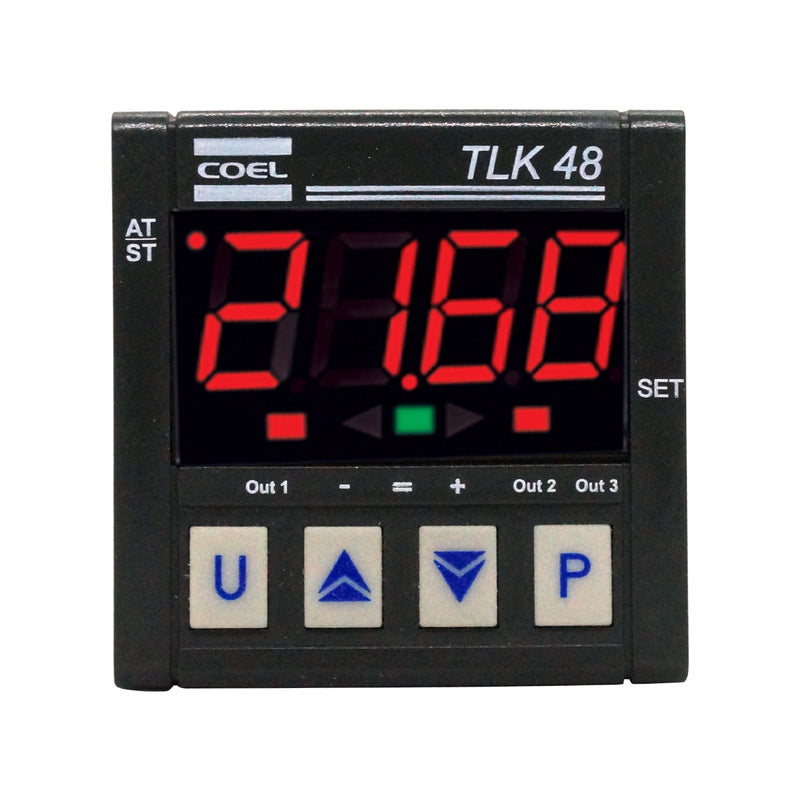 TLK48LCR - Coel - Control de Temperatura digital 1/16 