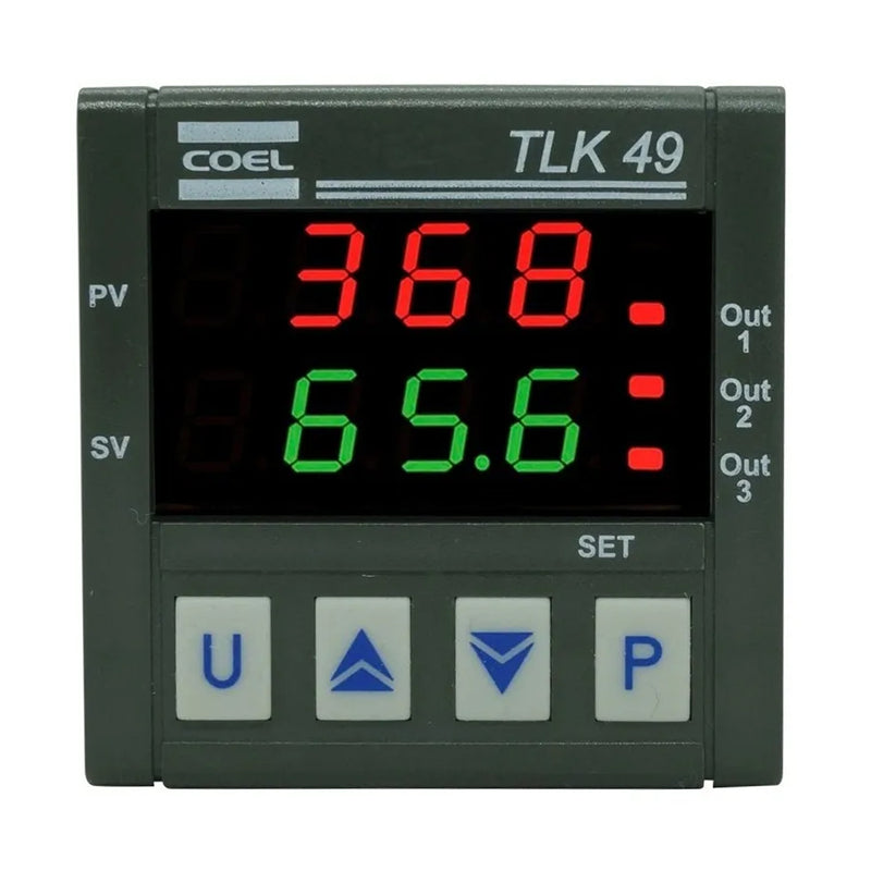 TLK49 - Coel - Control de Temperatura Digital 1/16 din