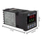 TLK49HORR - Coel - Control de temperatura digital 1/16 din