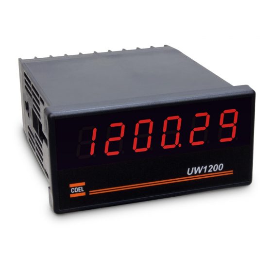 UW1200 - Coel - Tacómetro digital 110-220Vca 96x48Mm