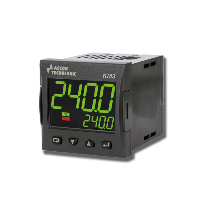 KM3-HCRMMD-N - Ascon Tecnologic - Control de temperatura digital 1/16 din 100-240